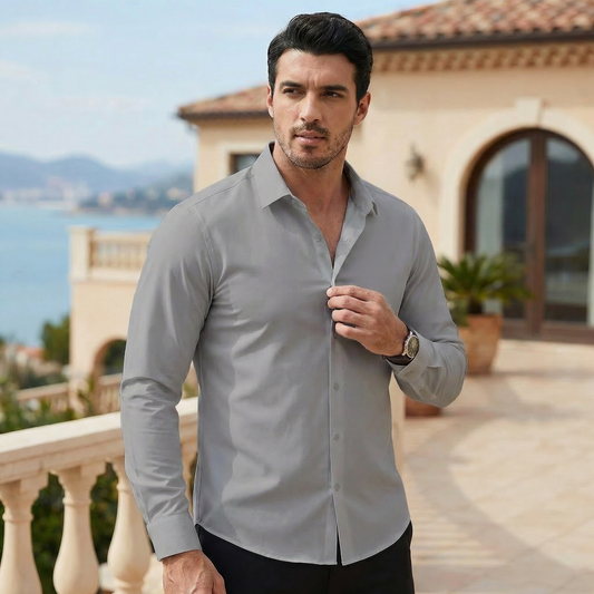 Verdora Seamless Stretch Long Sleeve Shirt